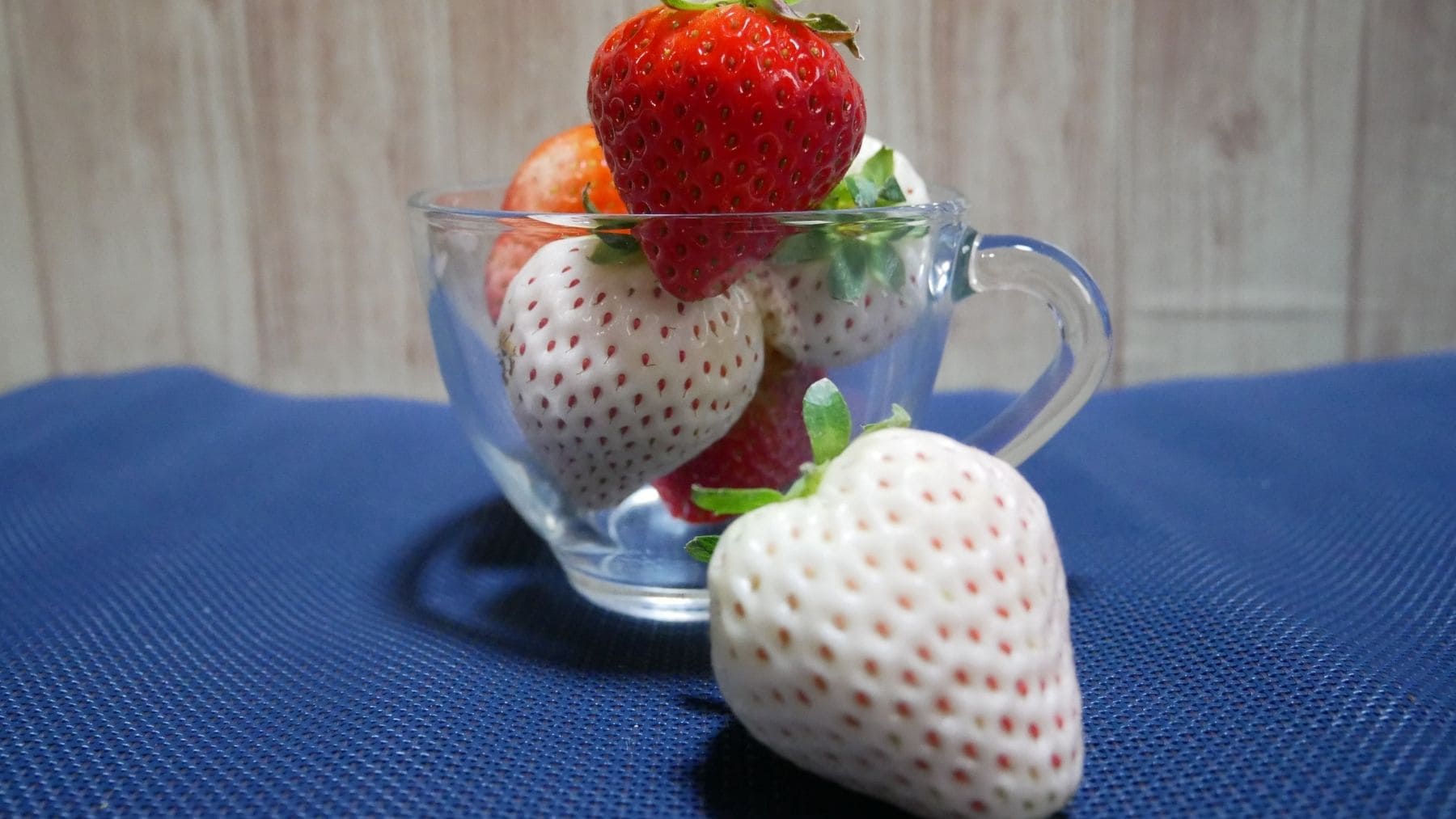 Fresas blancas propiedades vitamina