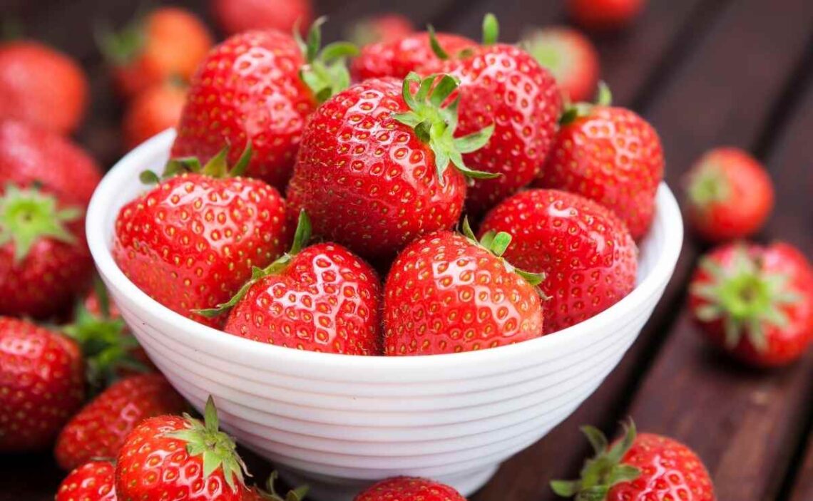 Fresas para bajar los triglicéridos y el colesterol