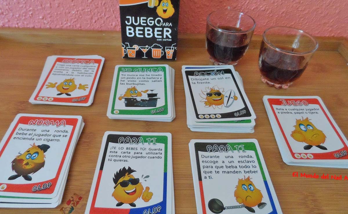 'Glop Game' juego de beeber