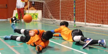Goalball, uno de los deportes que se practicará en estas jornadas