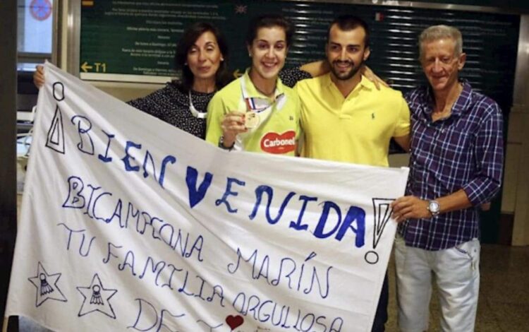 Gonzalo Marin padre Carolina Marin Badminton