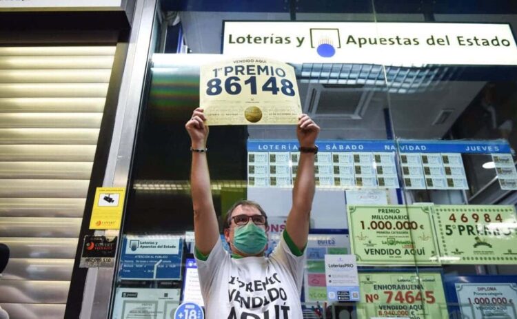 Gordo de la Lotería Nacional en 2021./ Foto de Gustavo Valiente - Europa Press