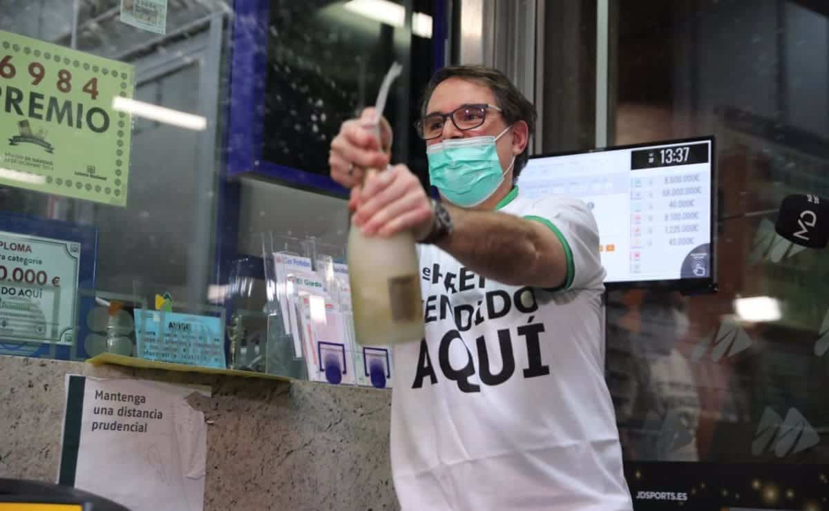 Gordo de la Lotería Nacional en 2021./ Foto de Gustavo Valiente - Europa Press