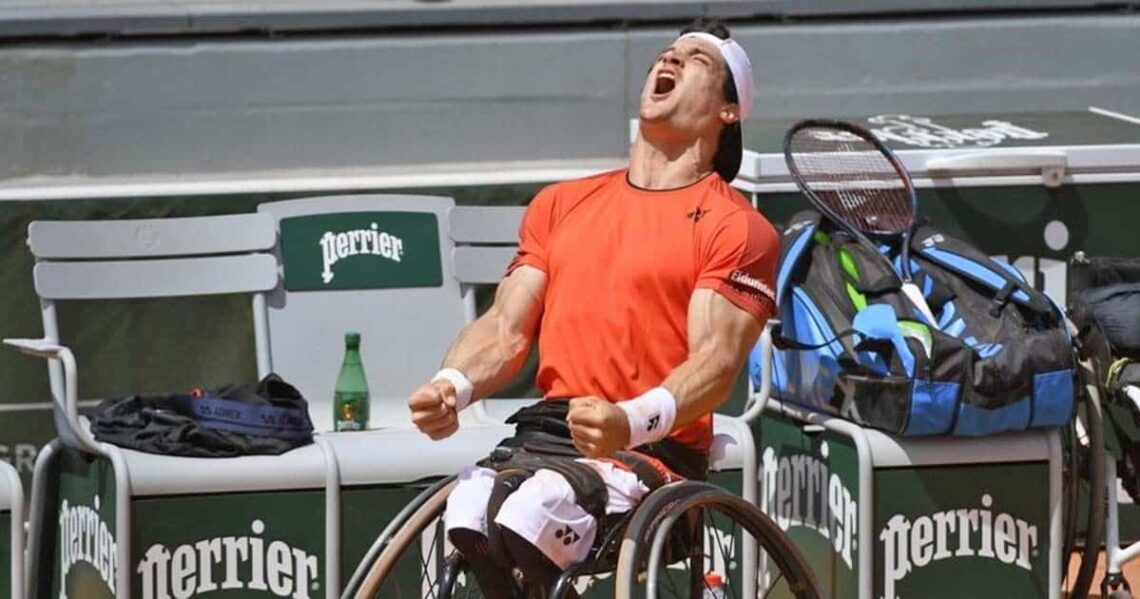 Gustavo Fernández gana Roland Garros adaptado sobre silla de ruedas