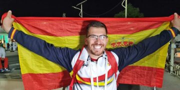 Héctor Cabrera logra la medalla de plata en Jabalina en el Mundial Paralímpico