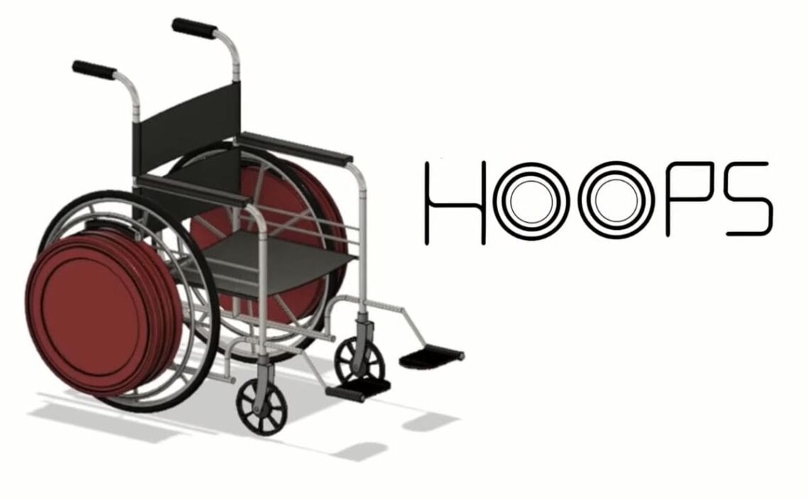 HOOPS, la maleta para las sillas de ruedas, gana el James Dyson Award nacional 2022