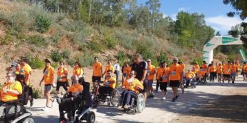 La I Carrera Inclusiva de Aspaym CyL por la Lesión Medular reúne a cerca de 400 participantes en Arroyo (Valladolid)