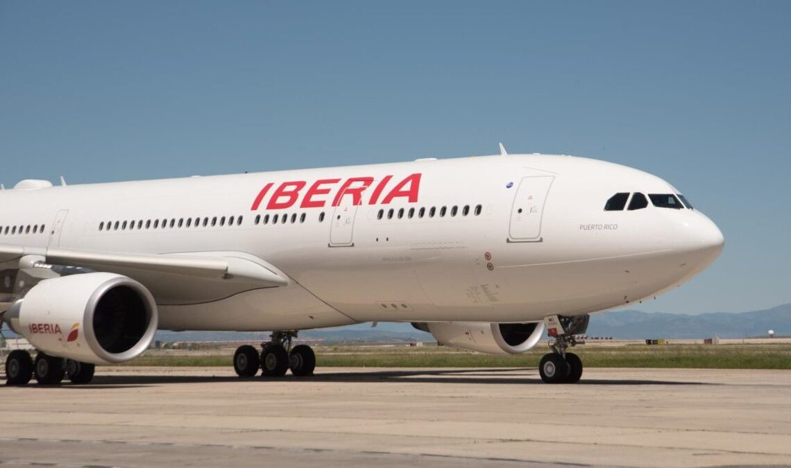 Avión de Iberia