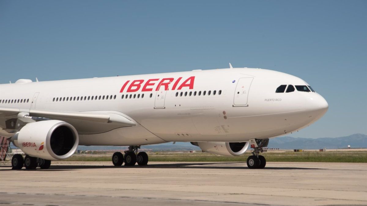 Avión de Iberia