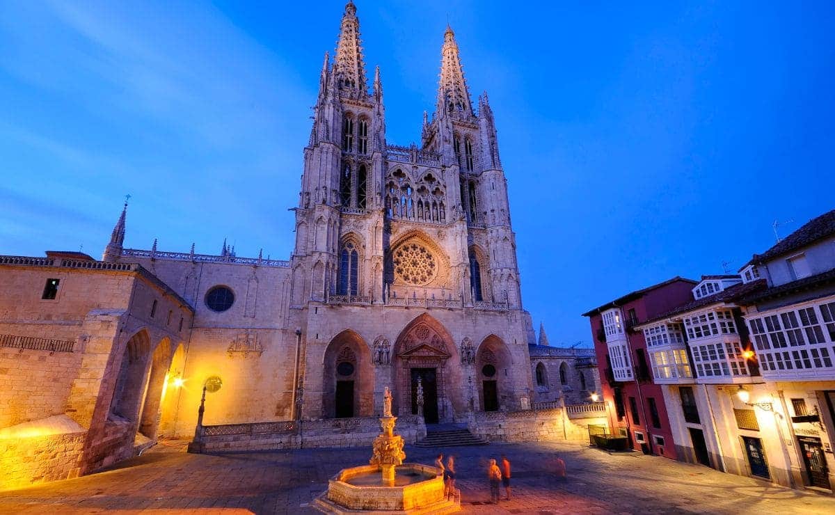 Iglesia situada en Burgos