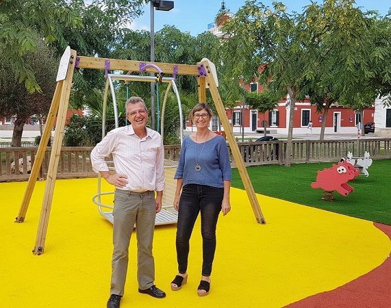 Inauguración del parque infantil