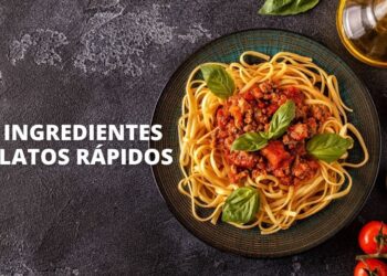 Ingredientes platos comidas rápidas