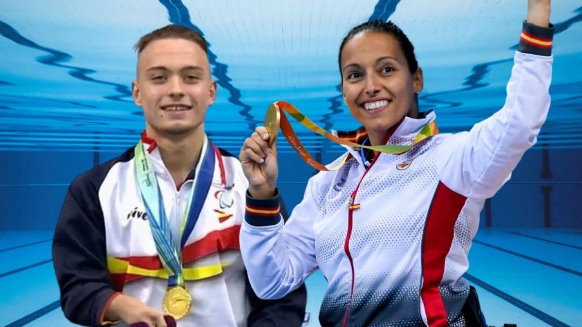 Teresa Perales e Iñigo Llopis | Juegos Paralímpicos