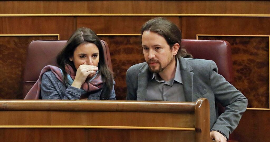 Irene Montero y Pablo Iglesias