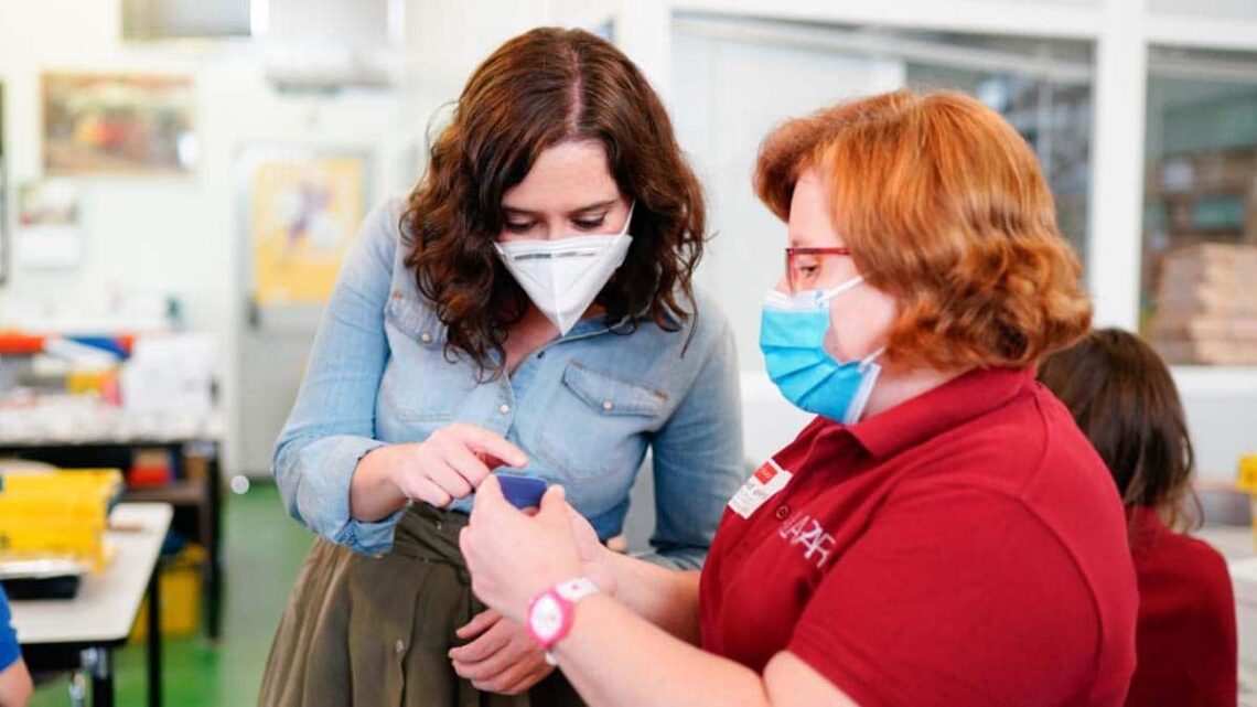 Isabel Diaz Ayuso discapacidad intelectual 1