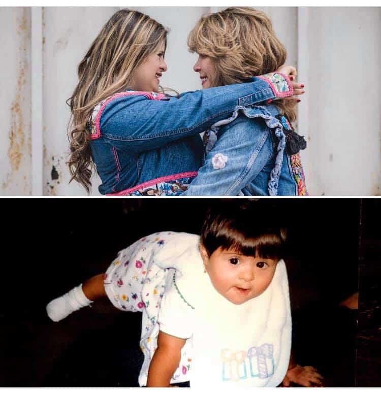 Isabella y su madre