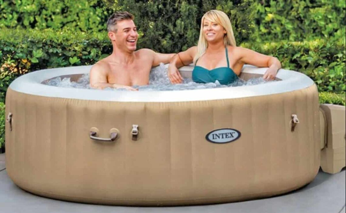 Jacuzzi hinchable de El Corte Inglés