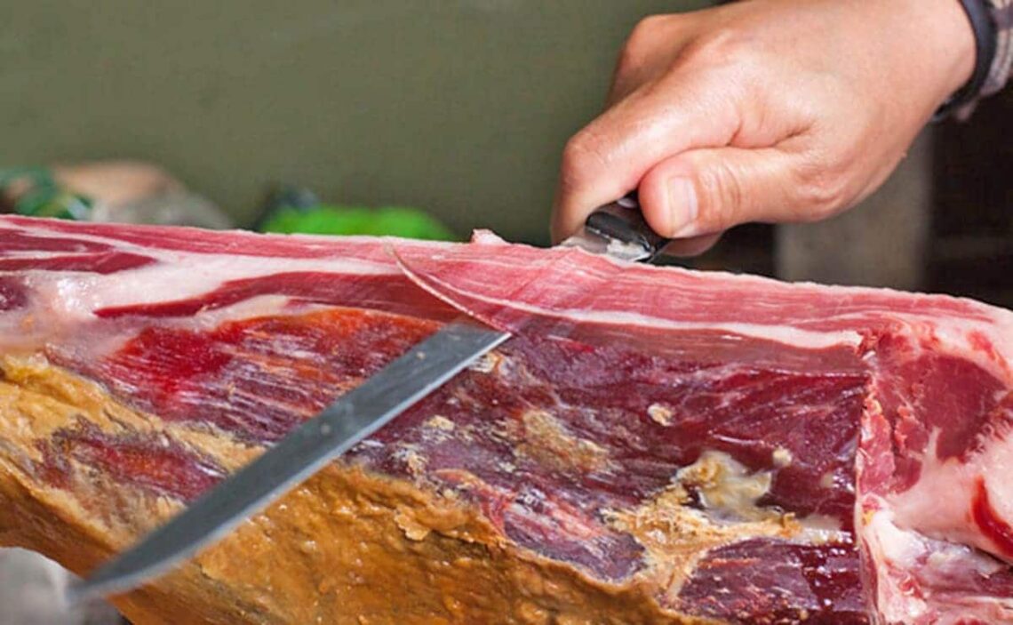 Jamón alimentos moho