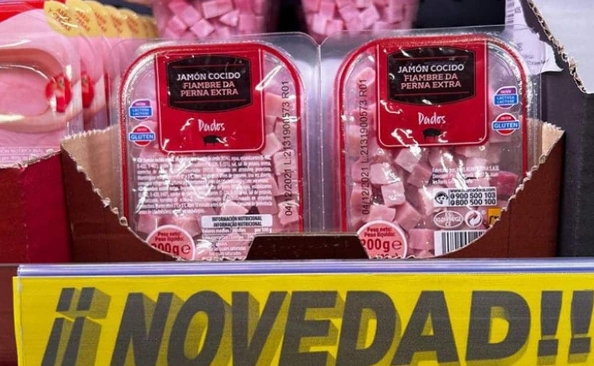 Dados jamón cocido Mercadona