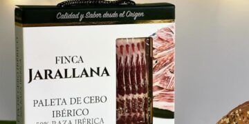 Jamón ibérico Finca Jarallana disponible en Amazon