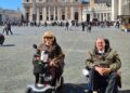 Javier y Lola Exposito, miembros de la Junta directiava de COTA CERO en el Vaticano