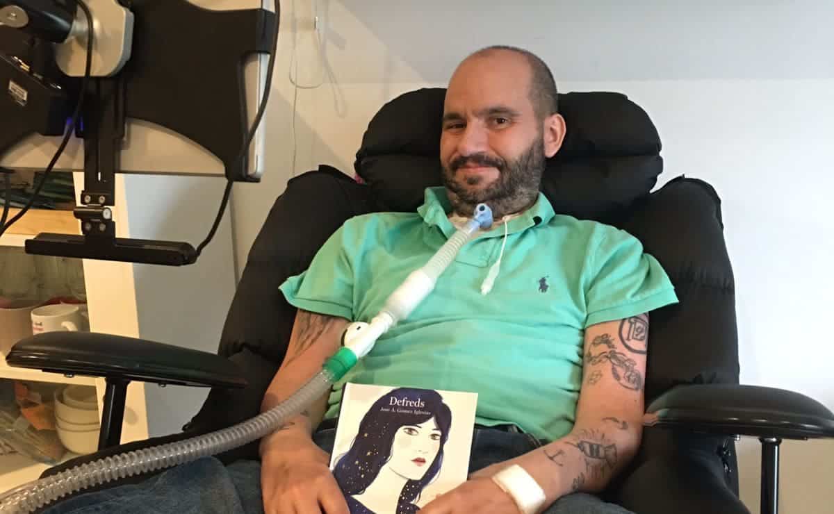 Jordi Sabaté Pons, un conocido activista que lucha a favor de la ELA (Esclerosis lateral Amiotrófica)
