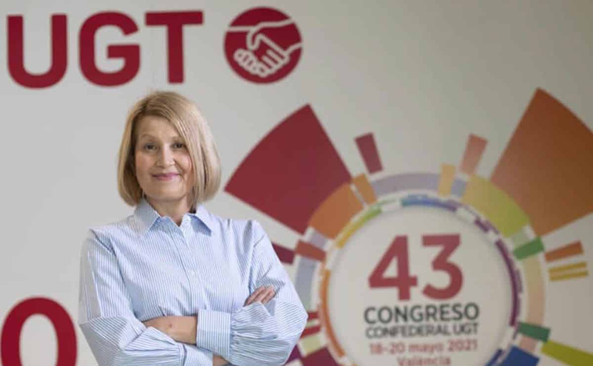 secretaria de Políticas Europeas de UGT, Mari Carmen Barrera./ Foto de UGT