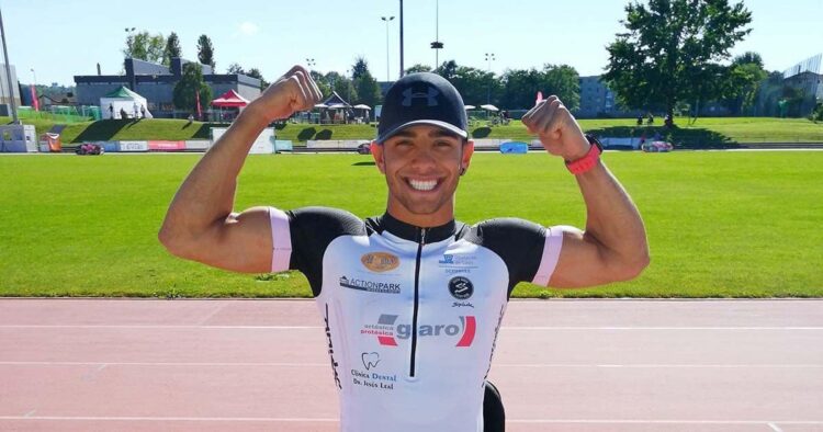 José Manuel Quintero bate el récord de España en 200 metros de atletismo