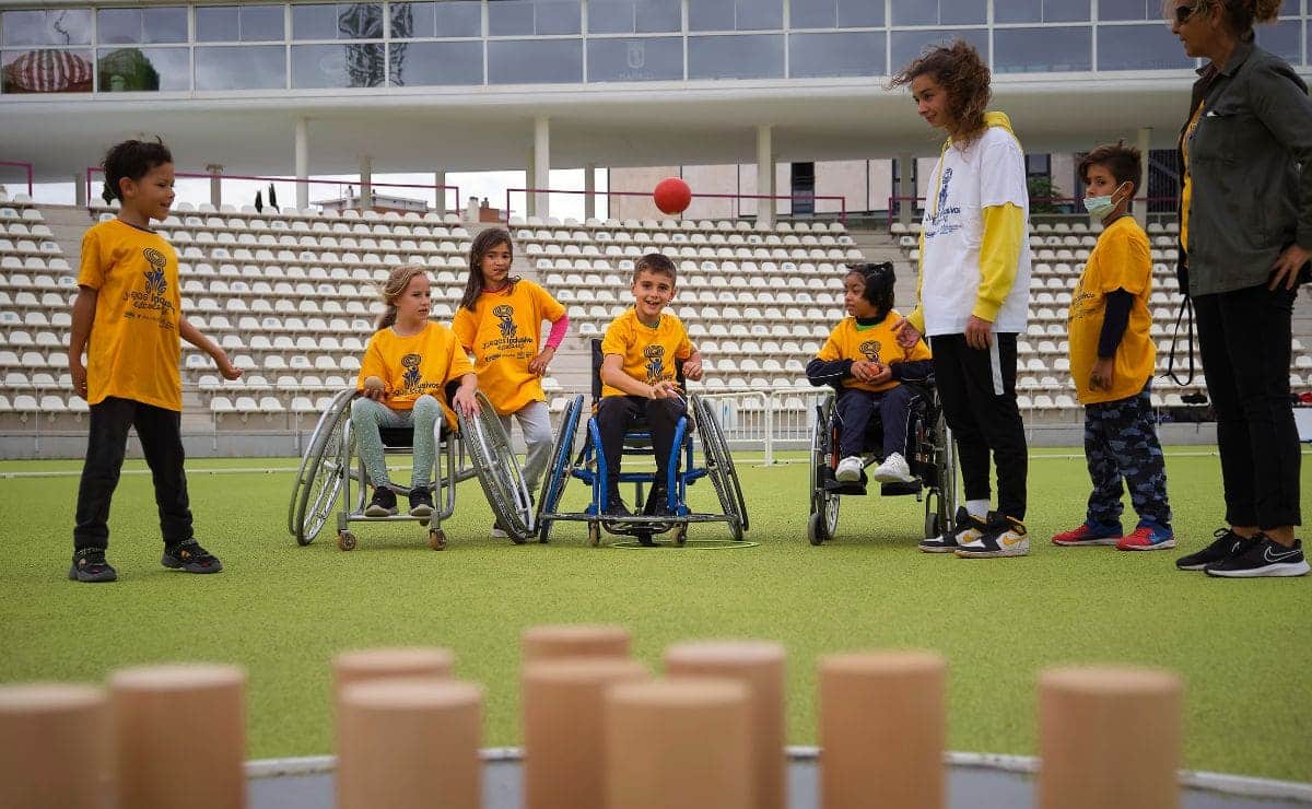 Juegos Inclusivos Escolares de la Fundación También celebrados en Madrid