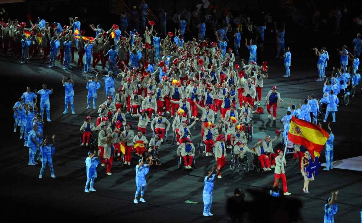 El combinado español durante la inauguración de los Juegos Paralímpicos de Río 2016 | Paralímpicos