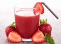 Jugo de fresa para combatir la gripe