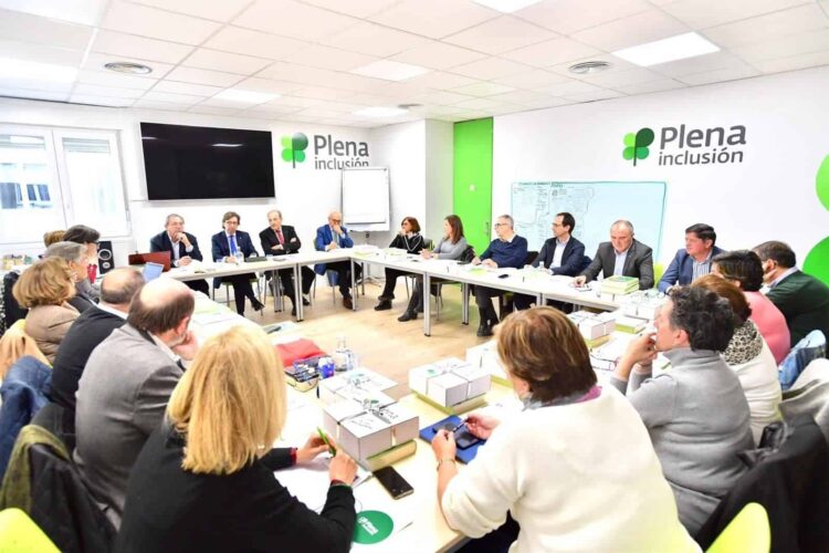 La Junta Directiva de Plena Inclusión España - PLENA INCLUSIÓN ESPAÑA