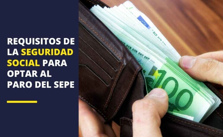 La Seguridad Social avisa del requisito indispensable para optar al paro del SEPE