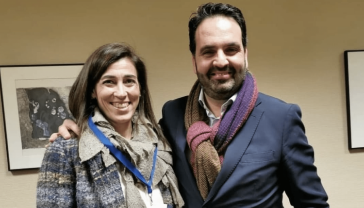 Raquel Díaz(Centro Altea) e Íñigo Alli (CEDDD)
