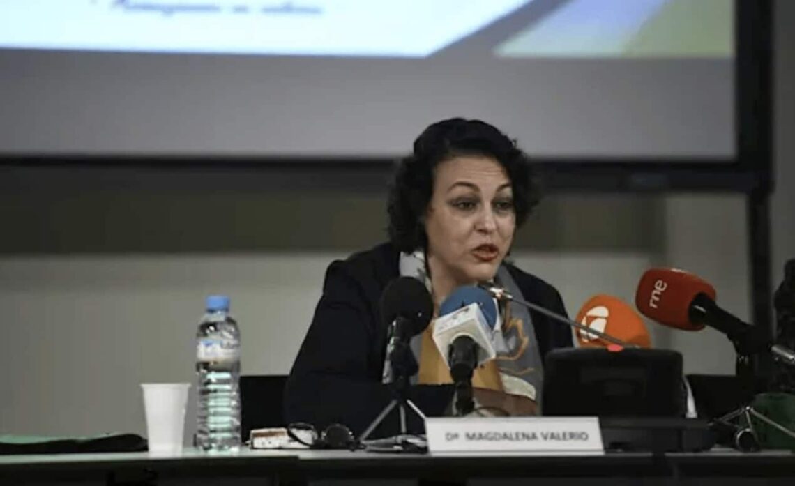 La ministra de Trabajo en funciones, Magdalena Valerio.