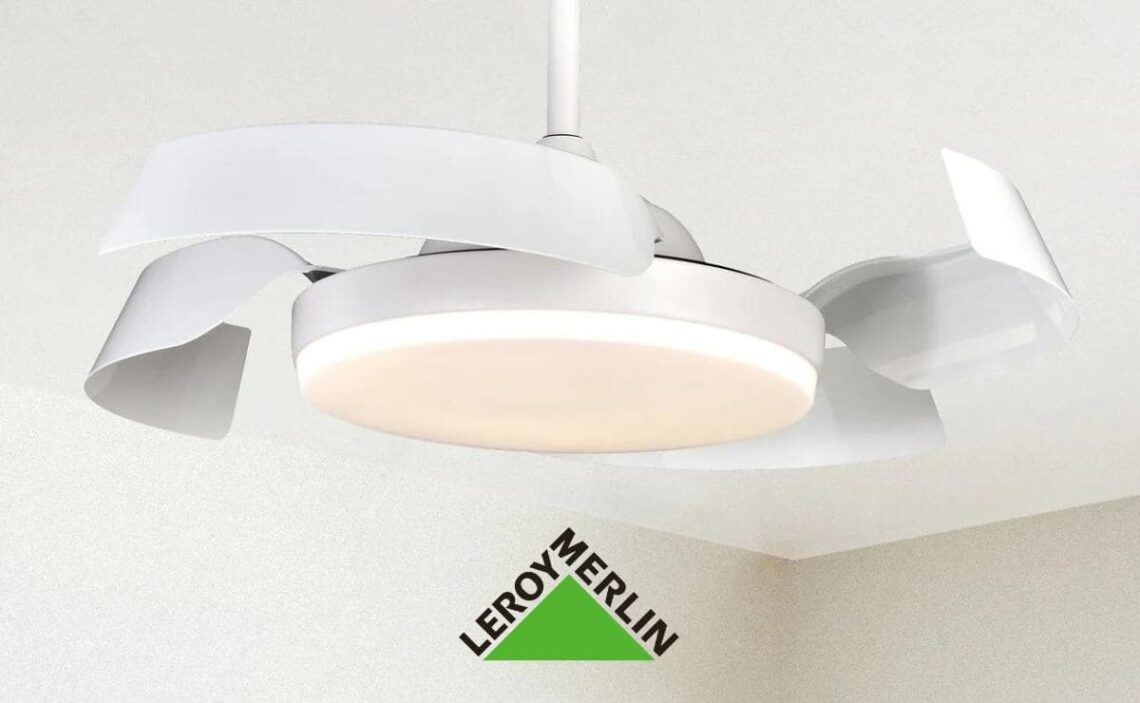 La lámpara ventilador de techo moderna que revoluciona las ventas