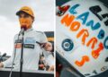 Lando Norris estrenará un emotivo casco en el Gran Premio de Gran Bretana