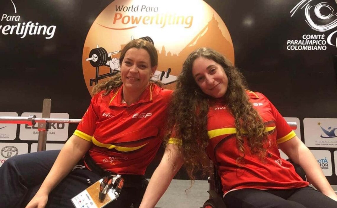 Las halterófilas españolas Loida Zabala y Montse Alcoba Juegos paralimpicos tokio 2020