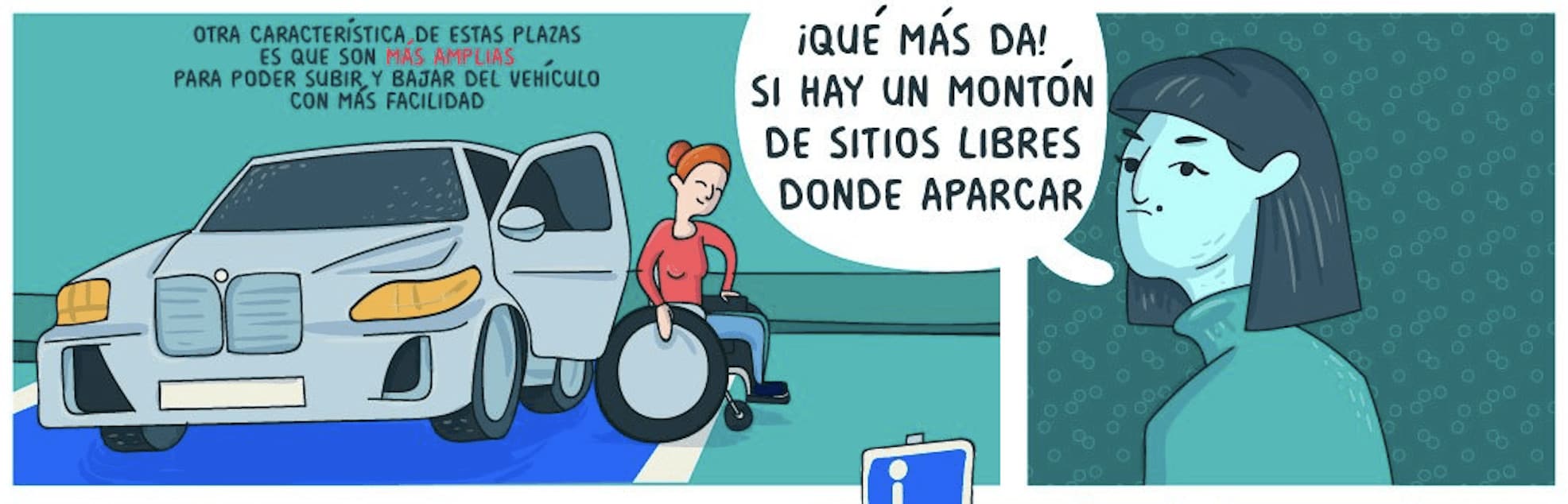 Excusas del mal uso de las plazas PMR