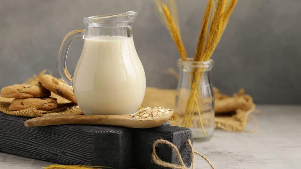 Leche vegetal de avena