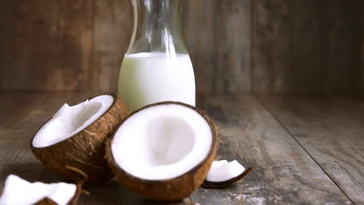 Leche vegetal de coco