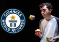 Libro Guinness Record cubo Rubik