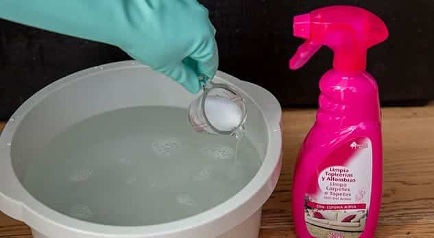 Limpia tapicerías espuma activa Mercadona