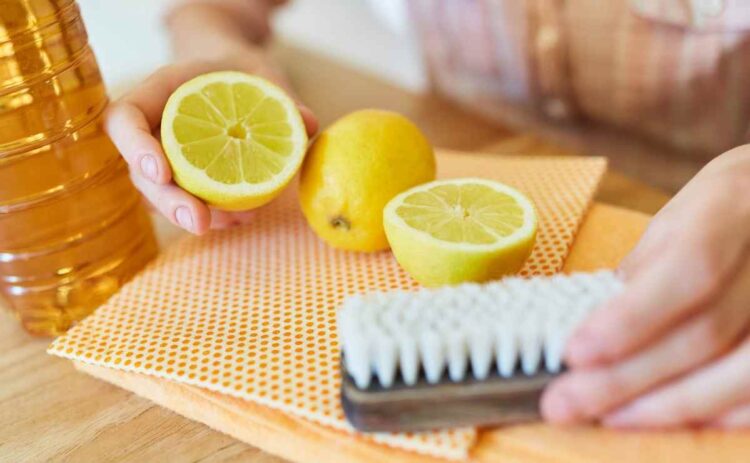 Limpieza del hogar con limón