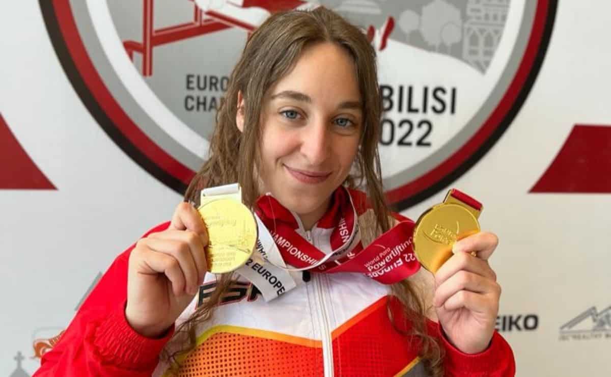 Loida Zabala, medalla de oro en el Campeonato de Europa de halterofilia paralímpica
