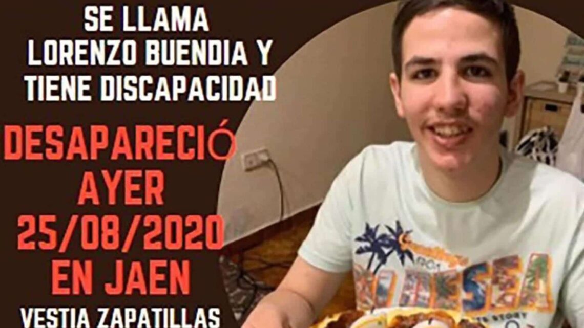 Lorenzo Buendia desaparecido jaen