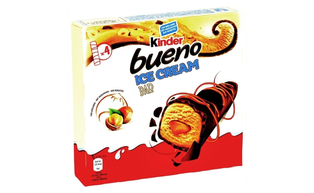 El peor helado de supermercado según la OCU, el Kinder Bueno Ice Cream Bar