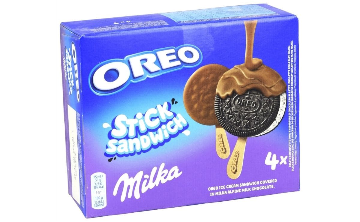 El helado oreo 