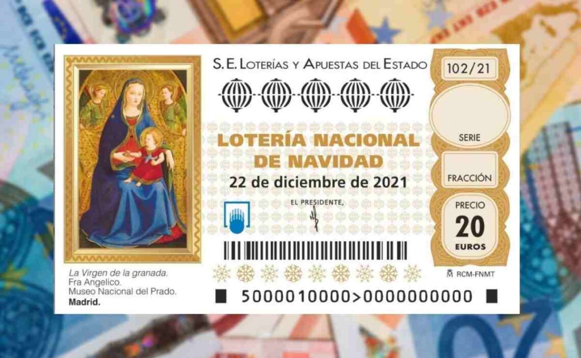 Este es el dinero que se queda Hacienda de los premios de la Lotería de Navidad 2021