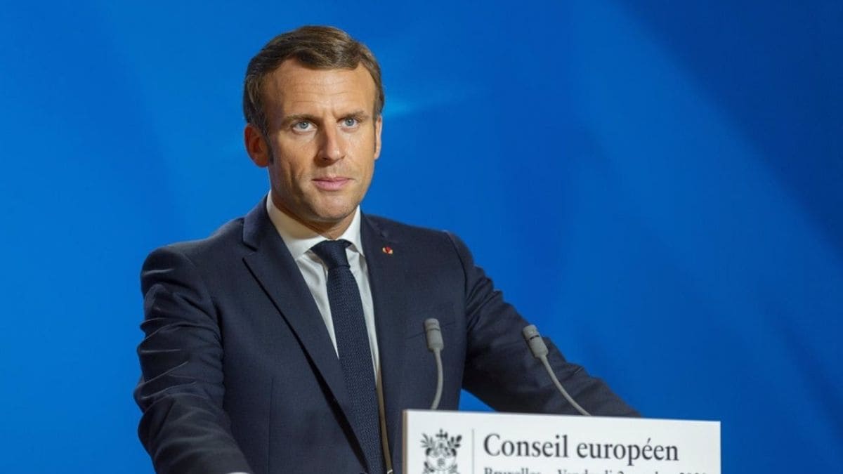 Emmanuel Macron, presidente de la República francesa